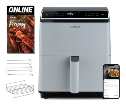 AIR FRYER i frytkownica COSORI Dual Blaze (jasnoszary)
